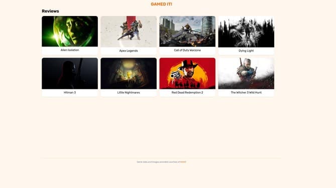 Image of a website